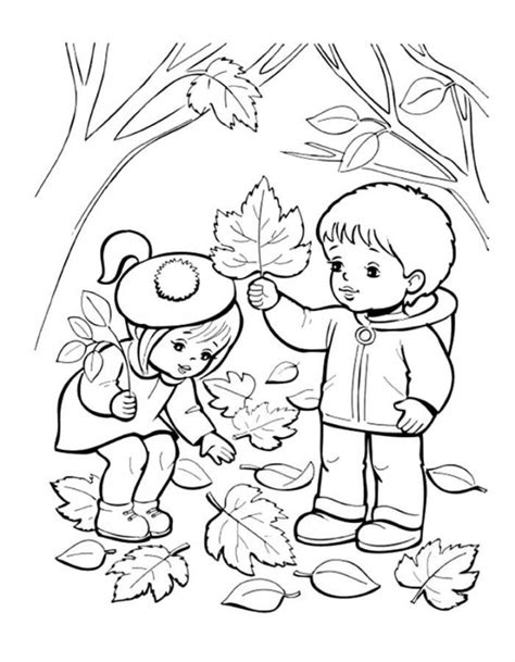 Toamna Planse De Colorat Desene Sketch Coloring Page