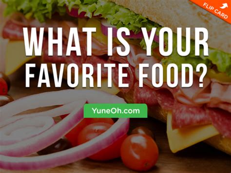 What Is Your Favorite Food Playbuzz