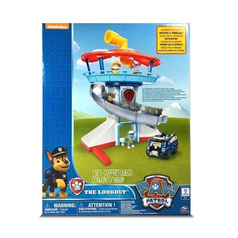 Paw Patrol The Lookout Playset With Chase 1850052523