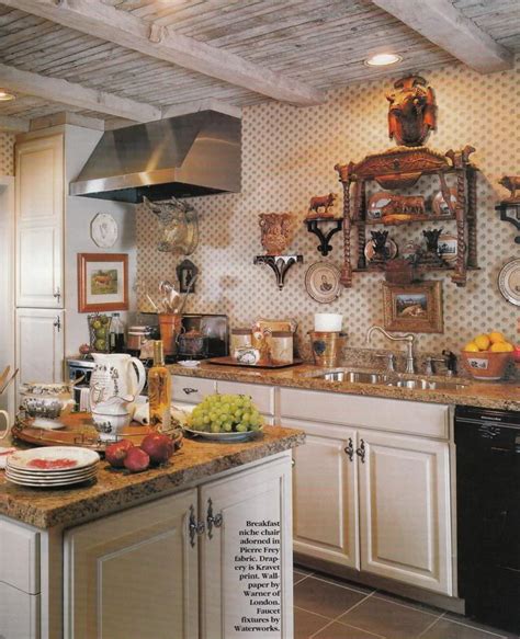 Rustic French Country Cottage Kitchen 11 Country Kitchen
