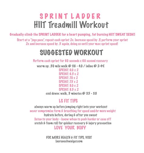 Treadmill Sprint Hiit Workout Off 68