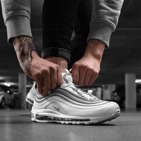 Available Now Take An Up Close Look At The Nike Air Max 97 Grey White