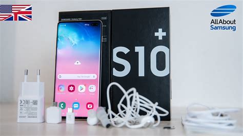 Samsung galaxy s10 plus 128gb unlocked very good condition with warranty buy with confidence from a phone shop all our phones come with warranty and accessories 01217071234 open monday to saturday 11am till 5pm out off hours collection can be. Samsung Galaxy S10 Plus Unboxing english ceramic white 4k ...