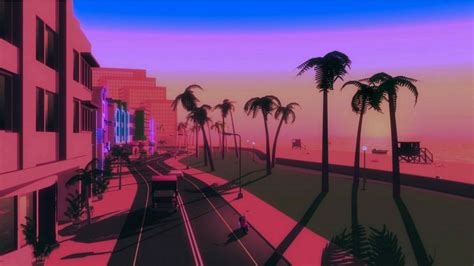 pin by 🌴tokyo video plant📼 on vaporwave miami vice city aesthetic synthwave