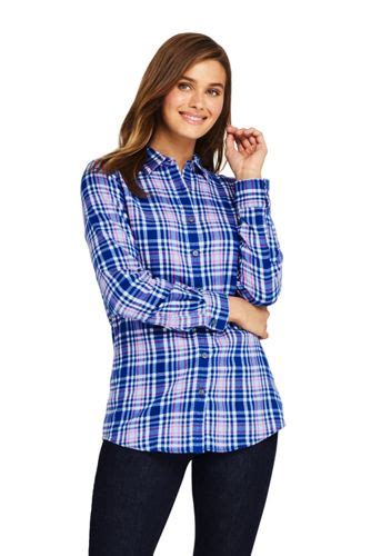 Womens Flannel Shirt From Lands End