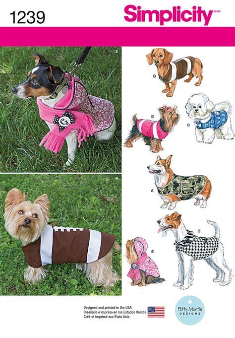 Patterns For Dog Jackets Free Patterns