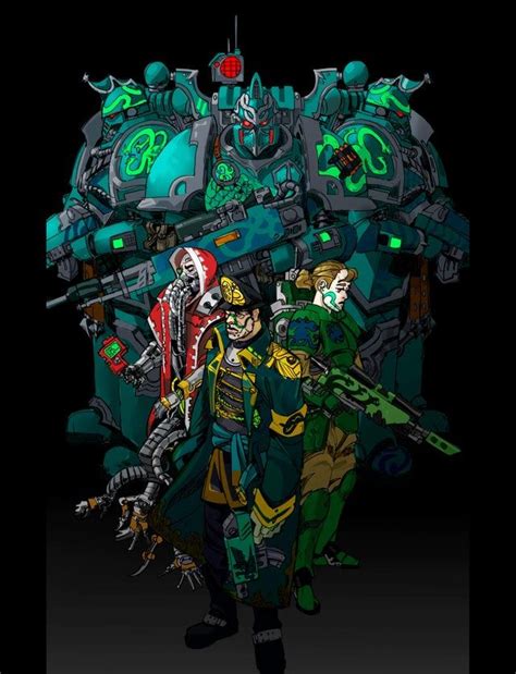 The Alpha Legion Imaginarywarhammer Warhammer 40k Artwork