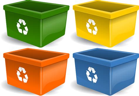 Contenedor Reciclar Reciclaje · Gráficos Vectoriales Gratis En Pixabay