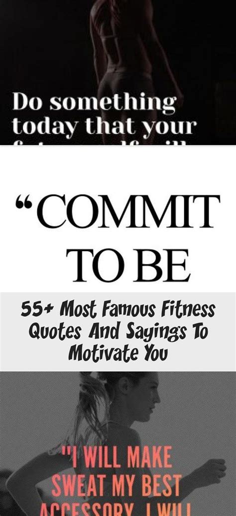 55 Most Famous Fitness Quotes And Sayings To Motivate You Famous