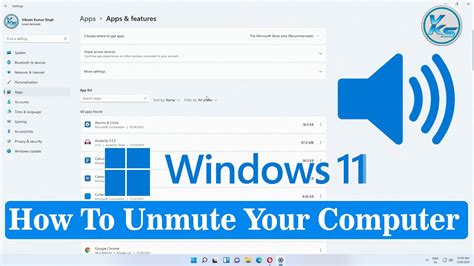 How To Unmute Your Computer On Windows 11 Youtube