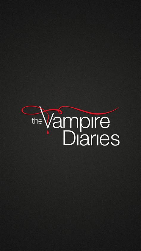 The Vampire Diaries Black Iphone Red Samsung White Hd Phone