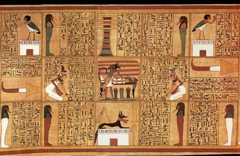 Egyptian Occult History Lectureancient Egyptian Magic Livre Des Morts Art égyptien
