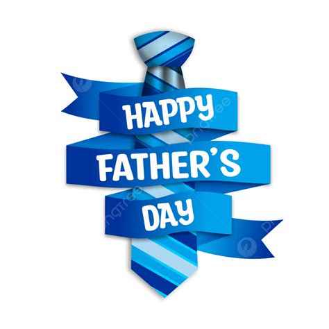 Fathers Day Tie Clipart Hd Png Happy Fathers Day Blue Tie Ribbon Father S Day Blue Ribbon