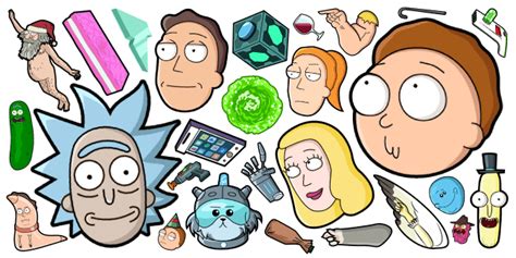 Rick And Morty Png Transparent Image Download Size 651x326px