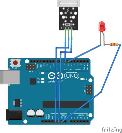 Arduino Projects Fall Collision Detection Using Ky 031 Knock Sensor