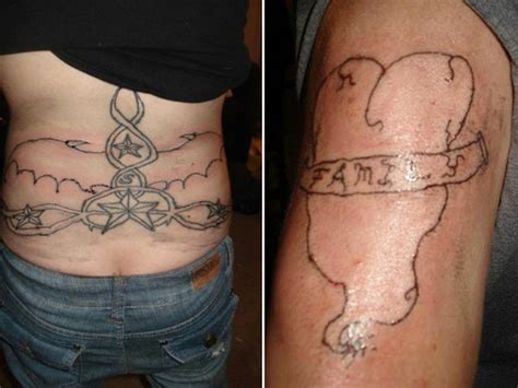 Really Bad Tattoos From Really Bad Tattoo Artists 17 Pics