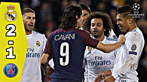 Real Madrid V Psg Uefa Champions League Extended Highlights