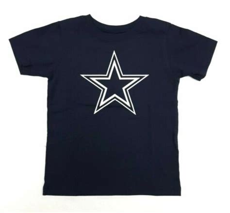 Dallas Cowboys Youth Kids Primary Logo T Shirt Navy Ebay