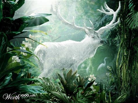 The Oak And The Antler Spirit Of The Forest The White Stag
