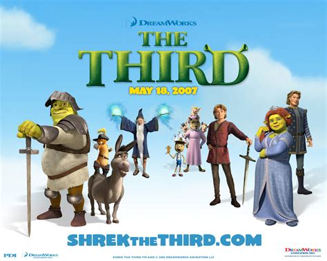 Movie Poster Of Shrek The Third2007 Wallpapers Hd Wallpapers 21568
