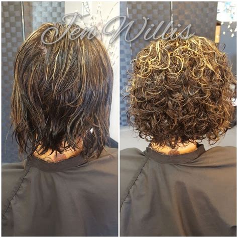 Spiral Perm Short Hair Short Permed Hair Permed Hairstyles