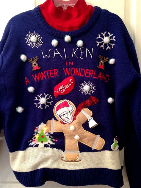 Walken In A Winter Wonderland 2017 Winner Christmas Sweaters