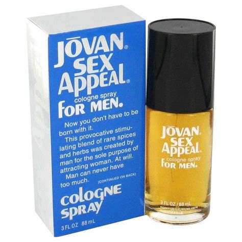 Sex Appeal By Jovan After Shave Cologne 4 Oz Men Designer Fragrance Store Perfume Tajermart