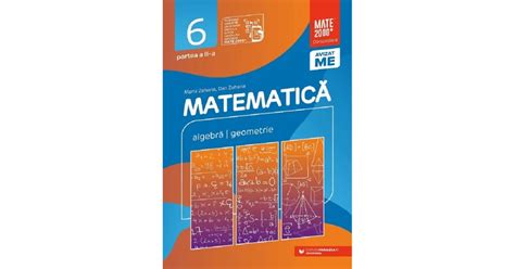 Matematica Clasa 6 Partea 2 Consolidare 2023 2024 Maria Zaharia