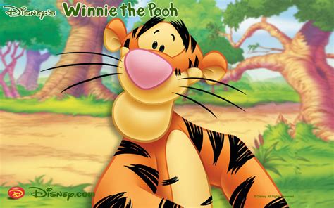 Tigger Character In The Cartoon Winnie The Pooh Walt
