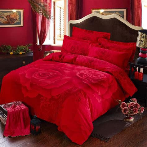 red rose printed romantic bedding sets ebeddingsets in 2020 romantic bedding sets romantic