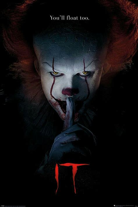 Horror Horror 👻👀 In 2020 Pennywise Poster Pennywise Film