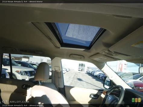 Almond Interior Sunroof For The 2019 Nissan Armada Sl 4x4 130878339