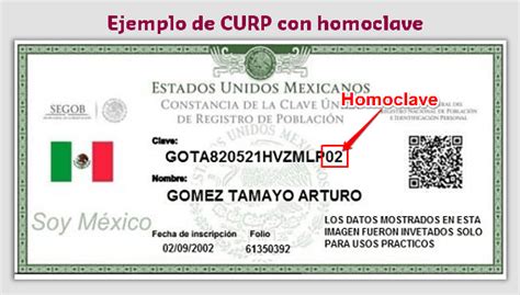 ᐈ La Curp Con Homoclave ¿qué Es ️ 2024