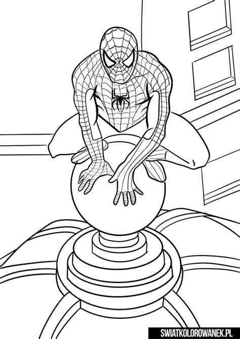 Kolorowanki Spiderman Pobierz I Wydrukuj Tylko Na Swiatkolorowanek Pl