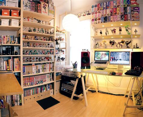 Otaku Room More Deco Gamer Geek Room Kawaii Bedroom Ideas Hogar Cute Room Ideas Nerd