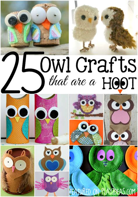 25 Adorable Owl Crafts For 6 Year Olds