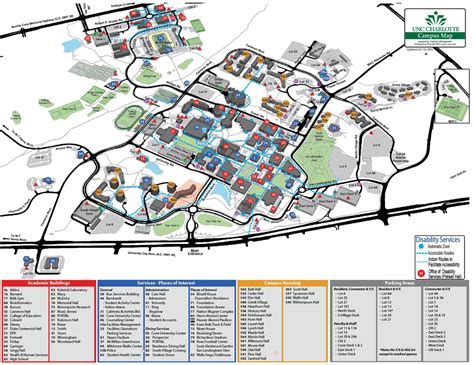 Uncc Campus Map Cyndiimenna