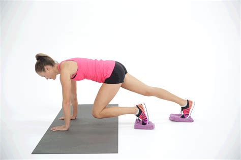 Mountain Climber Sliders 30 Seconds 2 Minute Ab Workout Popsugar