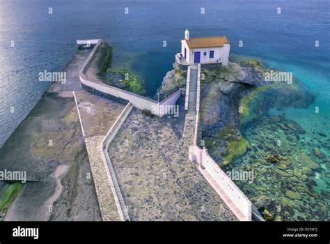 Panagia Thalassini In Andros Island Cyclades Greece Stock Photo Alamy