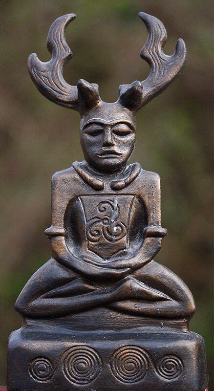 Cernunnos God Of Gallic Celtic Mythology In Meditation Celtic Gods