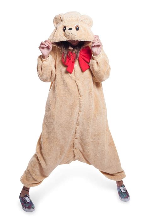 Teddy Bear Sazac Kigurumi Adult Onesie Pyjama Costume