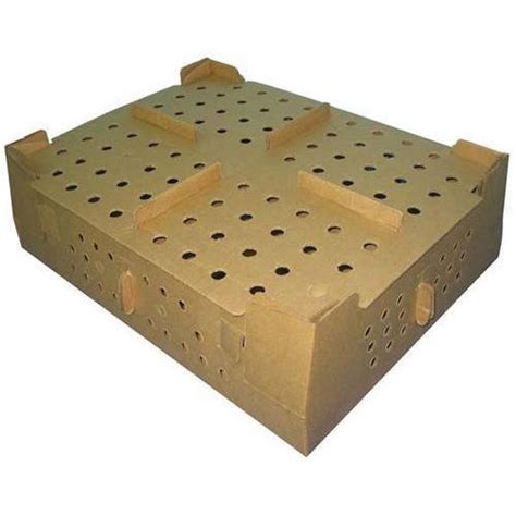 Corrugated Chick Box At Rs 10box Poultry Carrier Crate चिकन