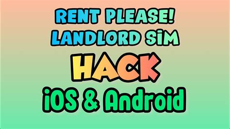 Rent Please Landlord Sim Hack Ios Android Apk Rent Please Unlimited Money Diamonds
