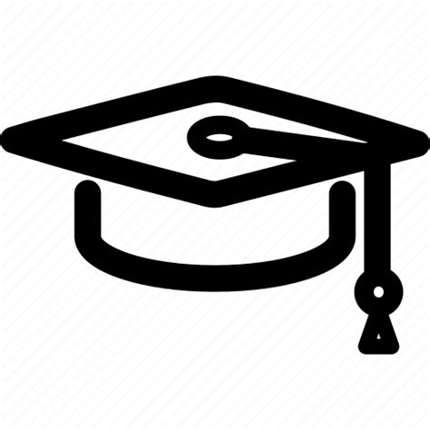 Cap Education Graduation Hat School Student University Icon