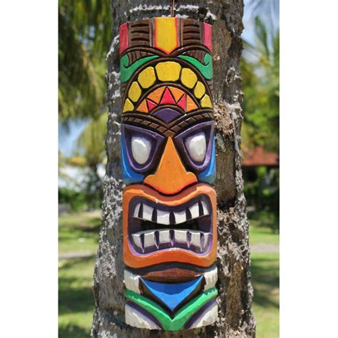 There are seven principal kinds of totem poles. wonderful Wiki Mask | Tiki totem, Tiki mask, Tiki faces