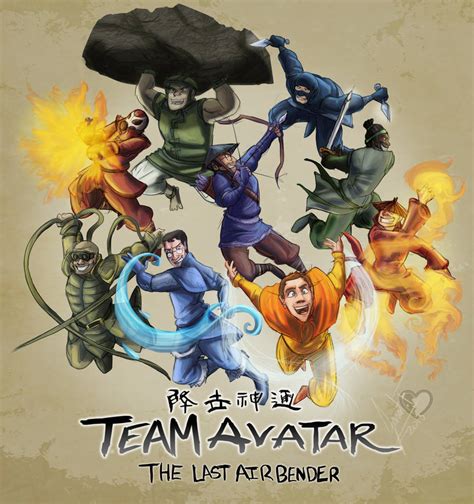 Team Avatar By Madjesters1 On Deviantart