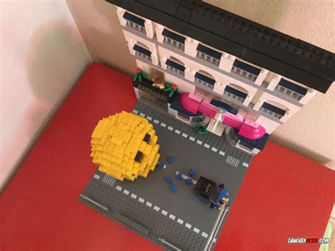 Lego Pacman Pixels Moc Gangeek Style