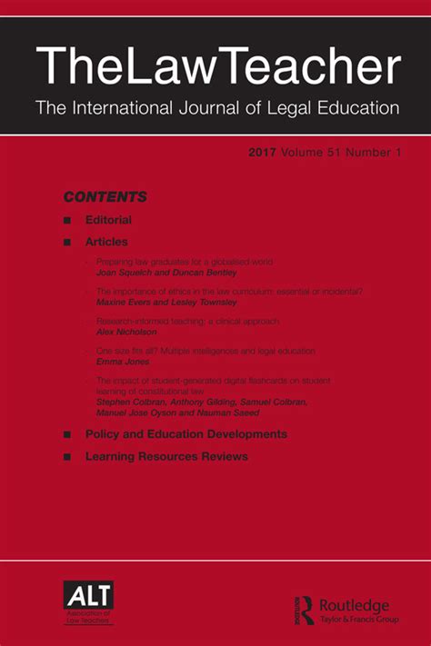 The Importance Of Ethics In The Law Curriculum Essential Or Incidental The Law Teacher Vol