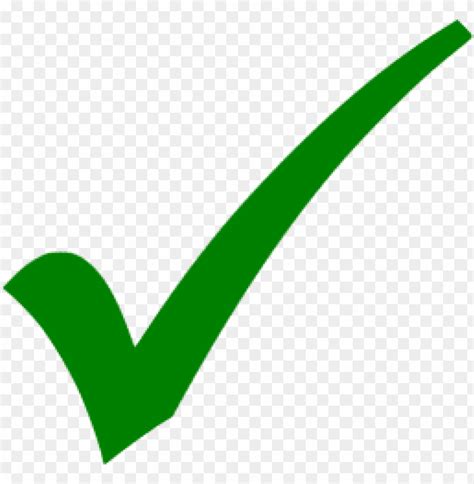 Free Download Hd Png Green Check Mark Png Transparent With Clear