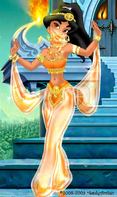 Jasmine Deluxe Gown By LadyAmber On DeviantArt Disney Jasmine
